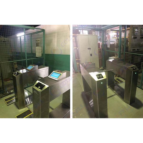 Automatic Pedestrian ESD Gate LCD Single Passage 3 Arm Turnstile For Lobby Entrance