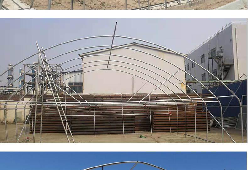 PO Single Layer Greenhouse for Agriculture Boost Agricultural Production