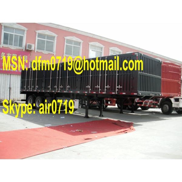 3 Axles Dongfeng EQ9382XXYT Box Semi-Trailer,Dongfeng Semi-Remolque,Dongfeng Semi-Remorque