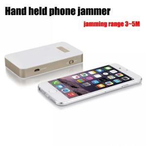 1.5W Short Range Handheld Cell Phone Jammer , Personal Cell Phone Blocker Device