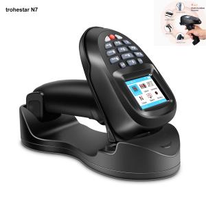 China CCD PDF417 5.0V Trohestar Wireless Barcode Scanner on sale