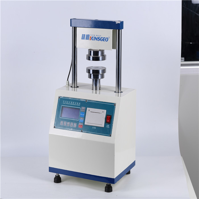Accuracy ECT Edge Crush Tester For Paper Testing / Cardboard Compression Tester