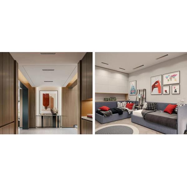 Aluminum PC LED Linear Spotlight Eye Friendly CRI90 6000K IP20 ES Certified