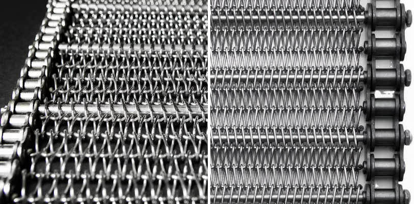304 Stainless Mesh Conveyor Belt For Food And Cooling Fields