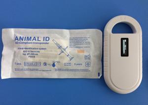 China Radio Frequency Identification Animal ID Microchips 134.2Khz With Mini Size Injectable Transponders wholesale