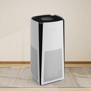 Hepa Filter Air Purifier With Casters Sleep Mode For Bedrooms