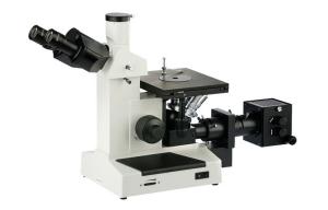 China Trinocular Inverted Digital Metallurgical Microscope with Wide Field Eyepiece 10X on sale