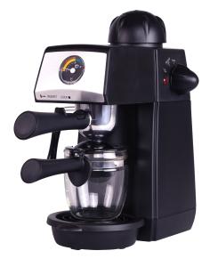 4 Cups 240ml Steam Coffee Machines With Thermometer / Porta Filter