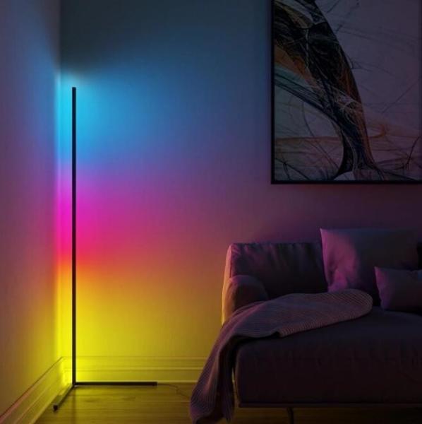 Quality 140cm Color Changing Other LED Lights Corner Linear Floor Lamp for sale