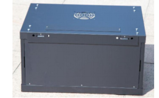 Single Section 4U Server Rack Cabinet Reinforced Wall Mount With Fan