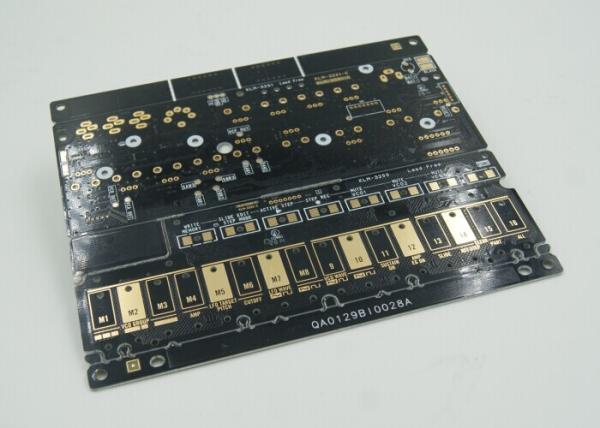 Quality Gold Finished 12 Layer PCB Board Black High Density Interconnect PCB With BGA for sale