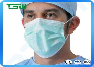 Medical 3 layer disposable face masks with earloop