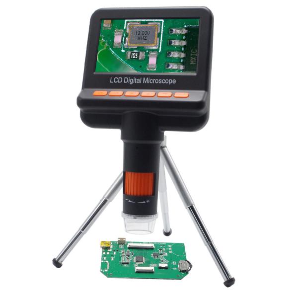 Quality 5MP Polarizer Digital Microscope 500x Digital Supports Windows Macbook for sale