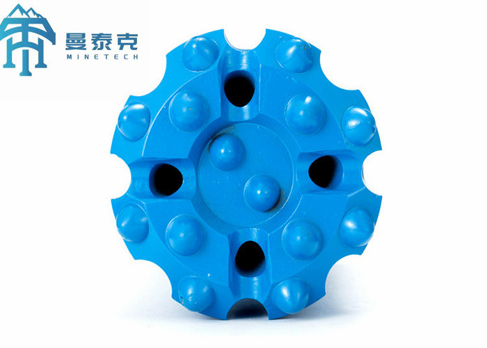 T38 Thread Button Bit 76mm, High Frequency Welded Tungsten Carbide