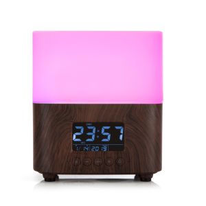 LED Light 300ml 12W Wood Aromatherapy Diffuser With Calendar