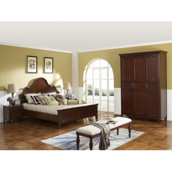 Rubber Wood Home office room furniture bookcase set by Glass door with Shelves and Study desk Computer table