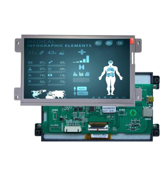 Quality Graphic LCD Display Modules Touch Screen 7inch 800X600 Pixel for sale