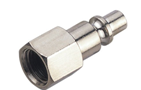Nickle Plated Carbon Steel Universal Pneumatic Quick Coupler,Air Quick Coupler