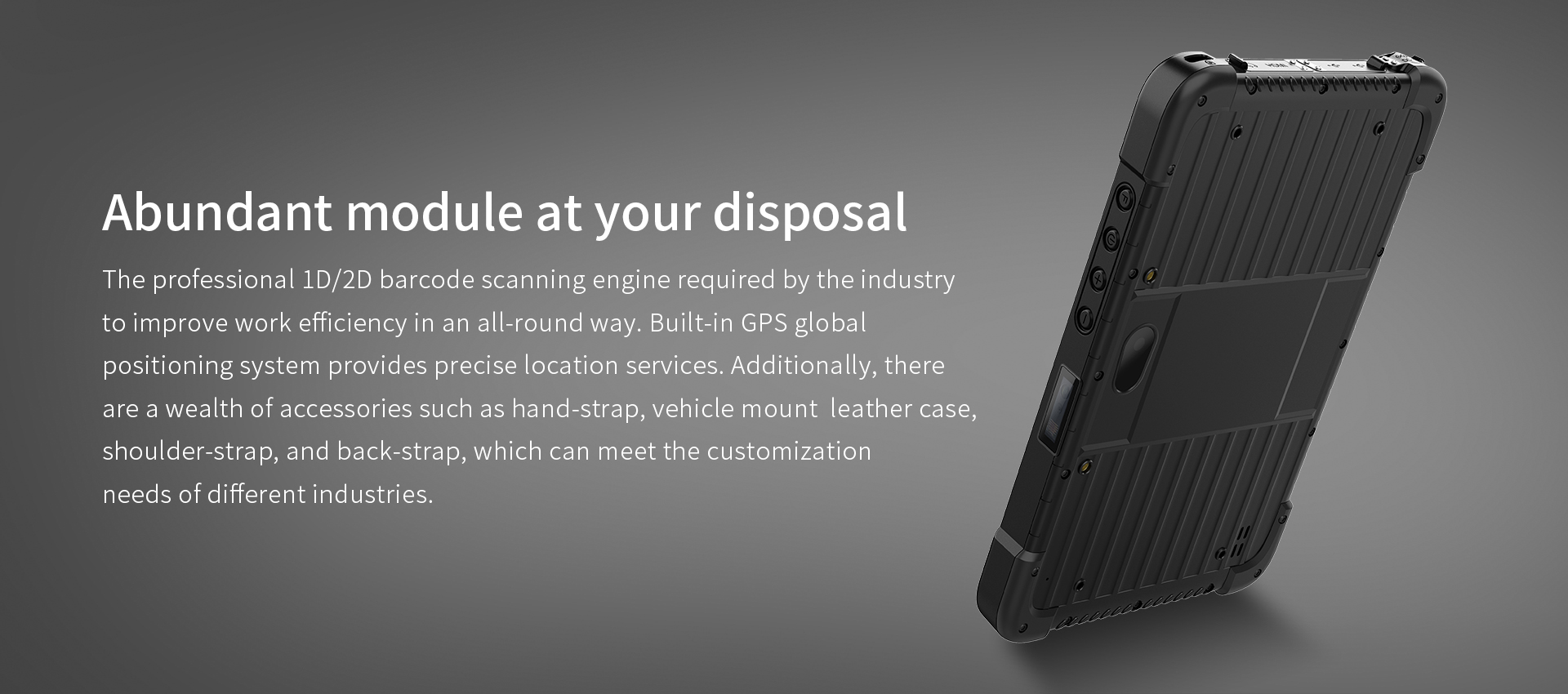 737g Industrial Rugged Tablets with NFC IP67 Waterproof 4G LTE 2D Barcode Scanner