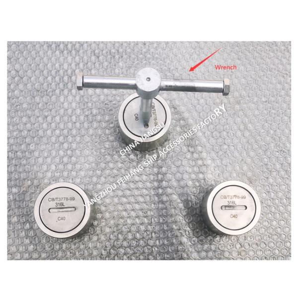 Sounding Tubes Model A40 CB/T3778 & Sounding Pipe Head Model A40 CB/T3778-99 For Oil Tank