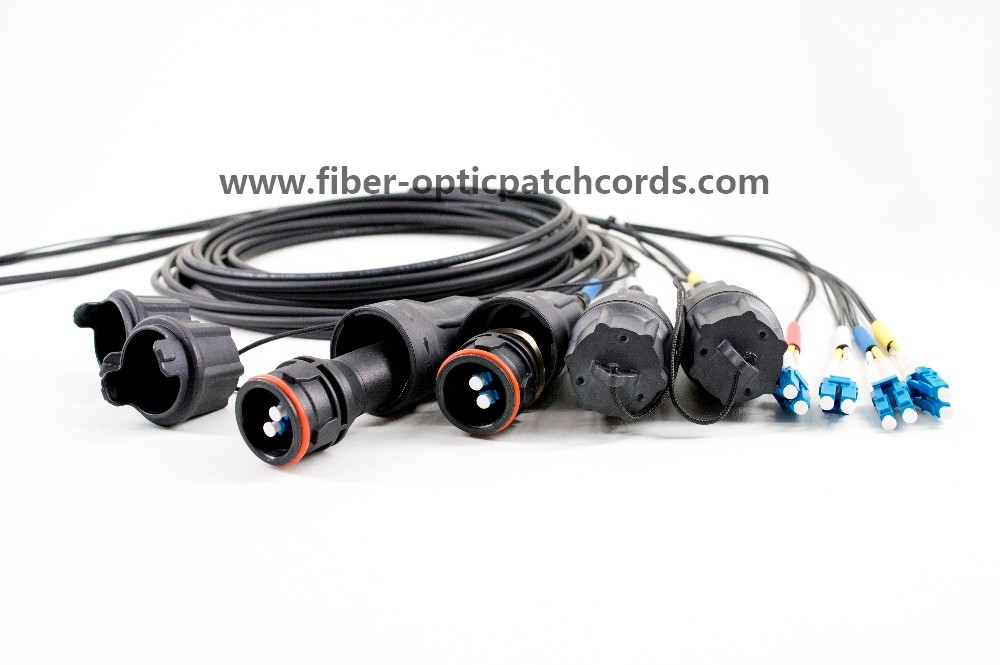 FTTH Drop Patch Cord SC To SC-PP Push-Pull Type Fiber Optic Drop Patch Cable Push-Pull Connector SC/APC