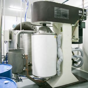 1500L Chocolate Ball Mill 75kw 18-22 Micron Fineness
