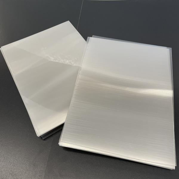 Quality 3D pet lenticular sheet 50 lpi flip effect with adhesive for sale
