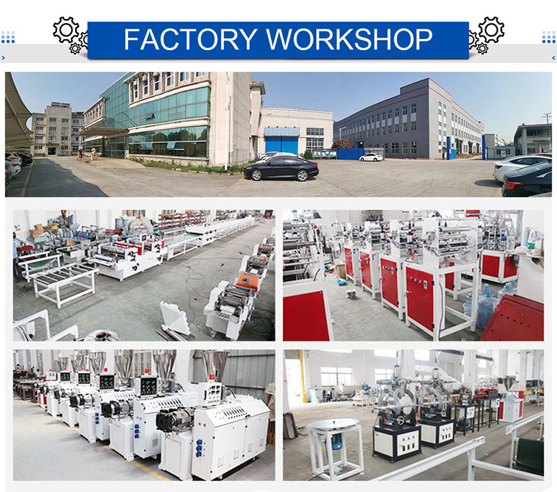 75kw Floor Profile Wpc Extrusion Line Line Plastic Wood Deck Pvc Floor Making Machine