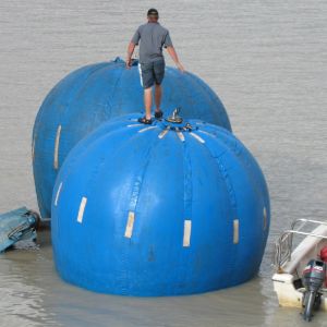 Marine Commercial Underwater Lift Bags Diving Equipment Parachute Air Lifting