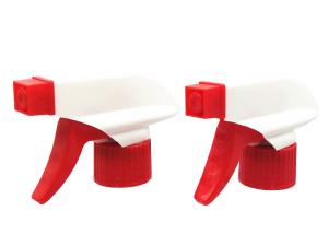 China Red 28/410 PP Chemical Trigger Sprayers Customized Pipe Length wholesale
