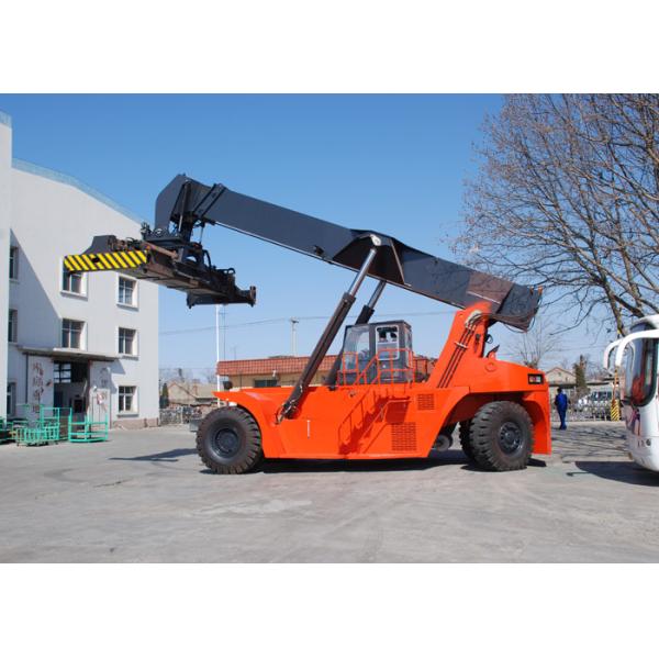 45 Ton Diesel Powered Container Reach Stacker With Cummins M11- C330 Engine
