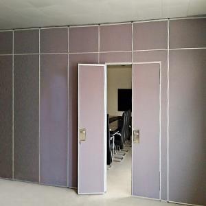 China Conference Room Activity Screen 65 mm Movable Partition Wall With Pass Door wholesale