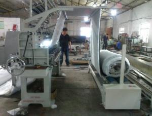 China Multi Function Fabric Winding Machine , Folding Textile Measuring Machine wholesale