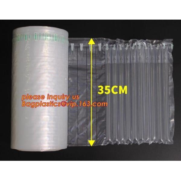 Safety Fill Plastic Inflatable Air Cushion Bubble Protection Packaging Bag, Strapping air inflatable cusioning film bag, voi