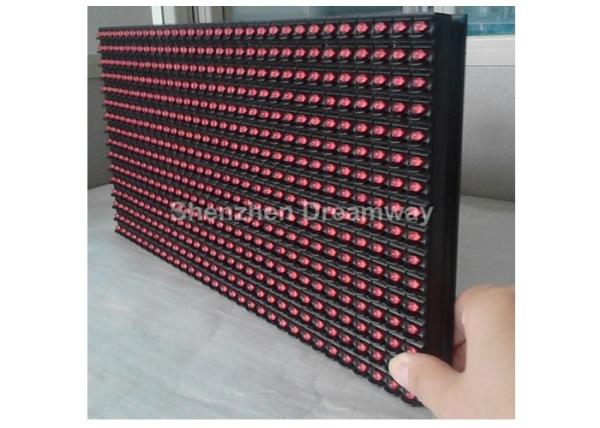 Quality High Brightness P 10 Single Red LED Display Module Outdoor with 320×160 mm DIP546 for sale