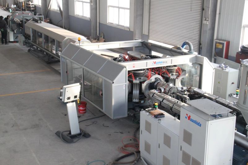 HDPE Hollow Wall Corrugated Pipe Extruder Machine Production Line 20mm-1200mm