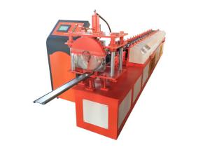 China 12mm Side Board Automatic Rolling Shutter Machine , Door Panel Roll Forming Machine wholesale