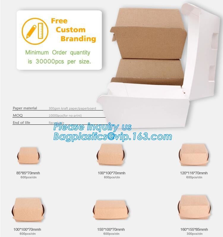kraft paper sandwich box with window ,triangle sandwich box for packaging,Cardboard Box With Clear Window Burger Sandwic