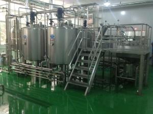 China Wiped Film Forced Circulation Double Effect Evaporator For Fruit Jam Concentration wholesale