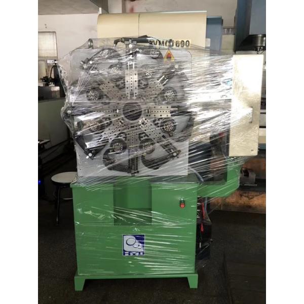 Cam CNC Spring Making Machine Six Axes With Front Rotation Function
