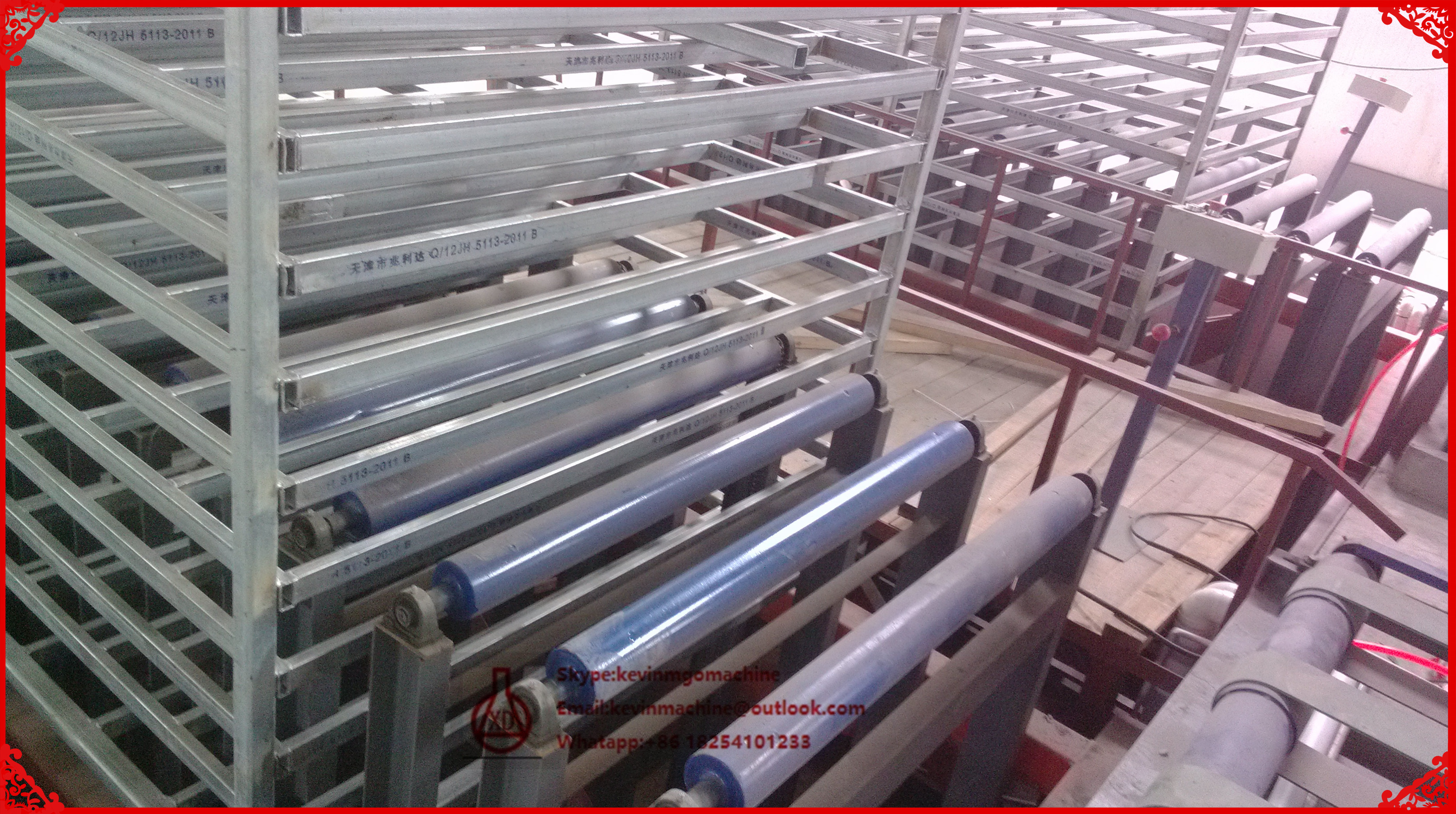 0.90 - 1.00 g/cm3 Density MgO Board Production Line with Stable Running Situation