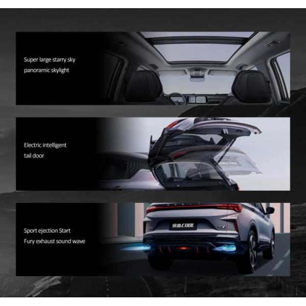 Geely BINYUE COOL Low Emission Petrol Cars 1.5T LED 5 Door 5 Seat 4