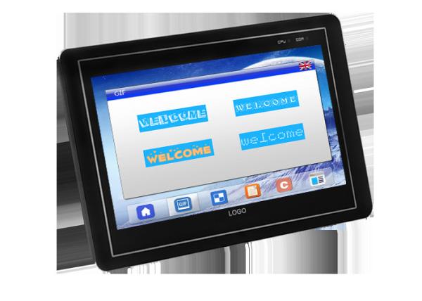 Quality 7 Inch TFT LCD Resistive Touch Screen HMI With Isolated Power Supply for sale