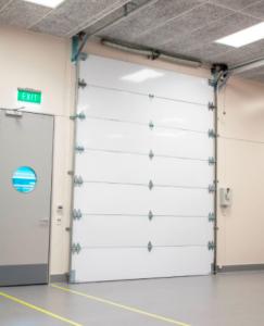 China Powder Coated Sectional Overhead Door 50mm-80mm Thickness Insulated Sectional Garage Door Commercial wholesale
