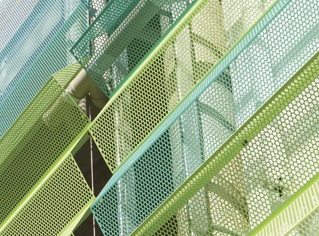 Perforated Metal Building Facade combination of function and aesthetics for Architectural Facade Design