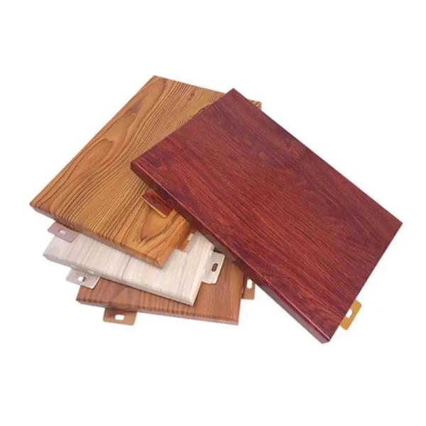 PVDF Modern Aluminum Siding Panels , Building Facade Panel Curtain Wall Cladding Cover Veneer