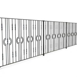 Privacy Wrought Iron Fence For Boundary Wall Railing Railings