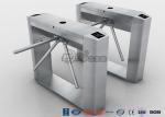 RS485 Access Control Tripod Turnstile Gate 304 SS Waist Height Turnstile with CE