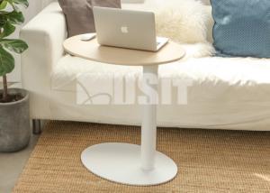 Modern Single Leg Gas Lift Height Adjustable Standing Desk
