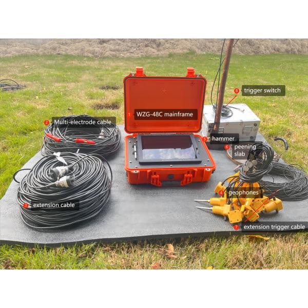 Geophysical Survey Seismic Exploration Device Surface Wave Reflection